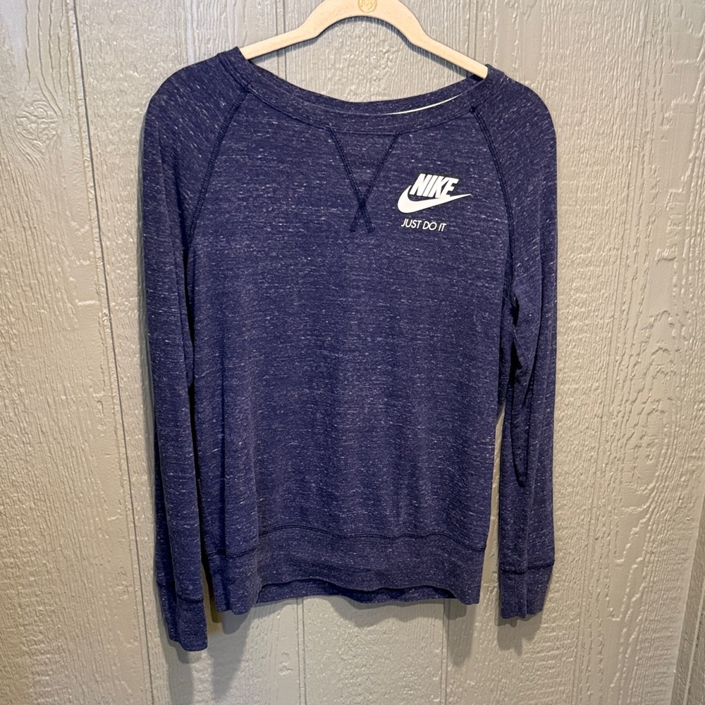 Nike Heathered Navy shirt - M